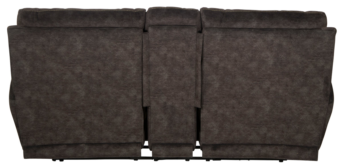 Sedona - Pwr Headrest Lay Flat Recl Cnsl Loveseat w/Stg &amp; Cupholders