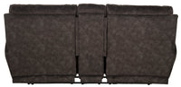 Sedona - Pwr Headrest Lay Flat Recl Cnsl Loveseat w/Stg &amp; Cupholders