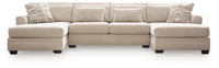 Mandi Point 3-Piece Double Chaise Sectional