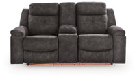 Brysonview Reclining Loveseat with Console