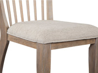 Magnussen Home Ainsley Cerused Khaki Extendable Rectangular Dining Table With 4 Side Chairs And Bench