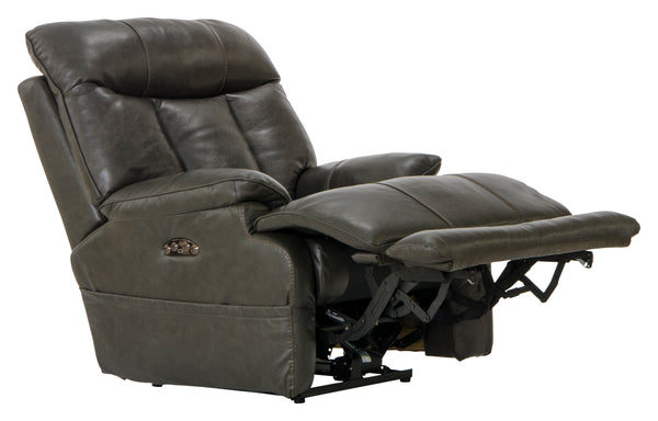 Naples - Power Headrest Power Lay Flat Recliner w/Extended Ottoman