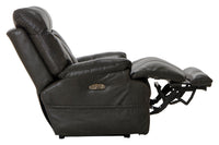 Naples - Power Headrest Power Lay Flat Recliner w/Extended Ottoman
