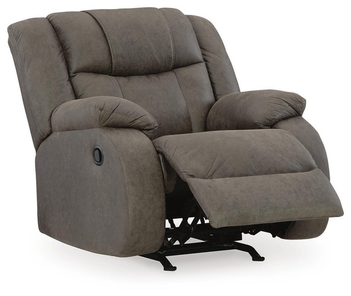 First Base Reclining Sofa and 2 Recliners