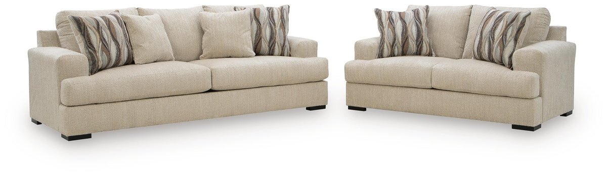 Lofwood Sofa and Loveseat
