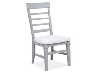 Magnussen Home Charleston Harbor Gray Grey Extendable Rectangular Dining Table With 6 Side Chairs And Server