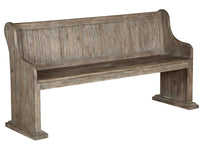 Magnussen Home Tinley Park Dove Tail Grey Extendable Rectangular Dining Table With 2 Benches Server And Dining Cabinet