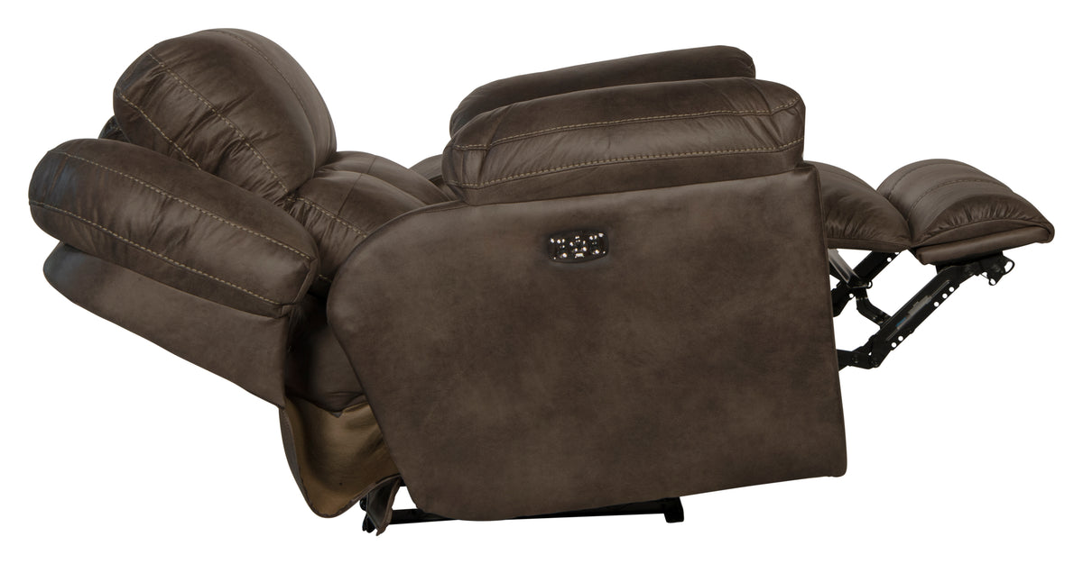 Ferrington - Power Headrest w/ Lumbar Power Lay Flat Recliner