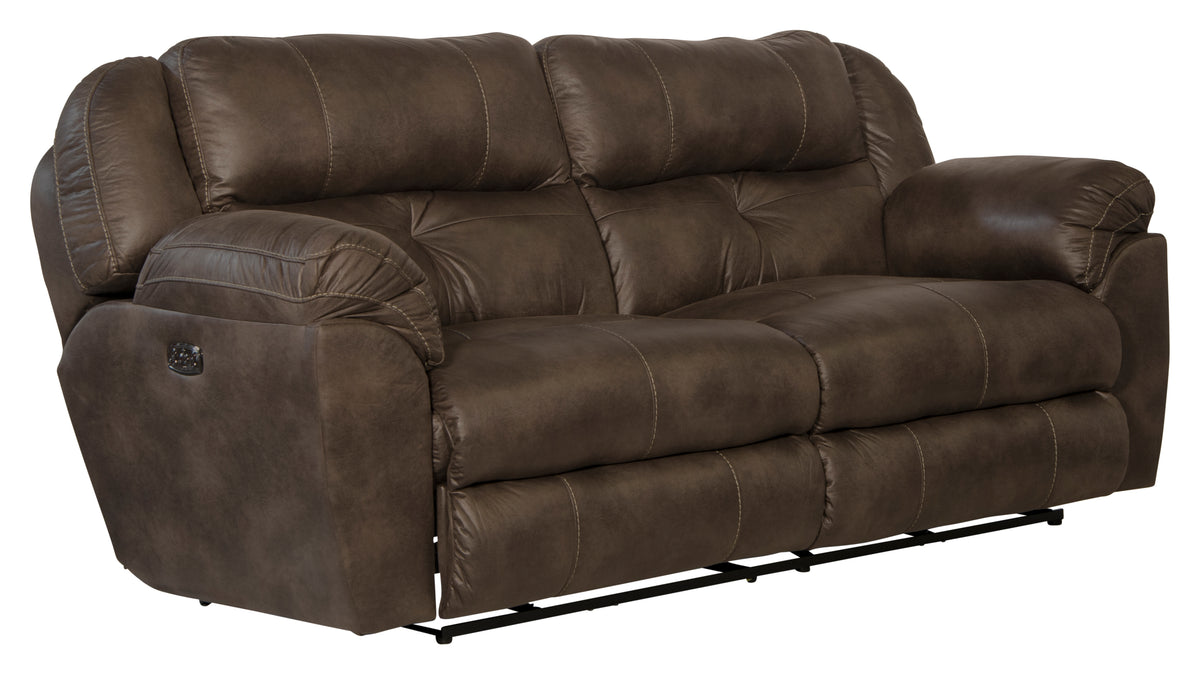 Ferrington - Power Headrest w/ Lumbar Power Lay Flat Reclining Sofa