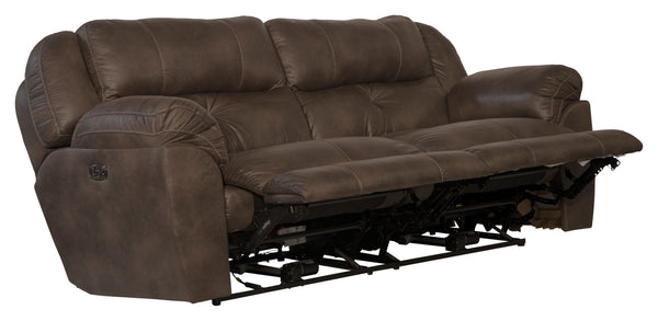 Ferrington - Power Headrest w/ Lumbar Power Lay Flat Reclining Sofa