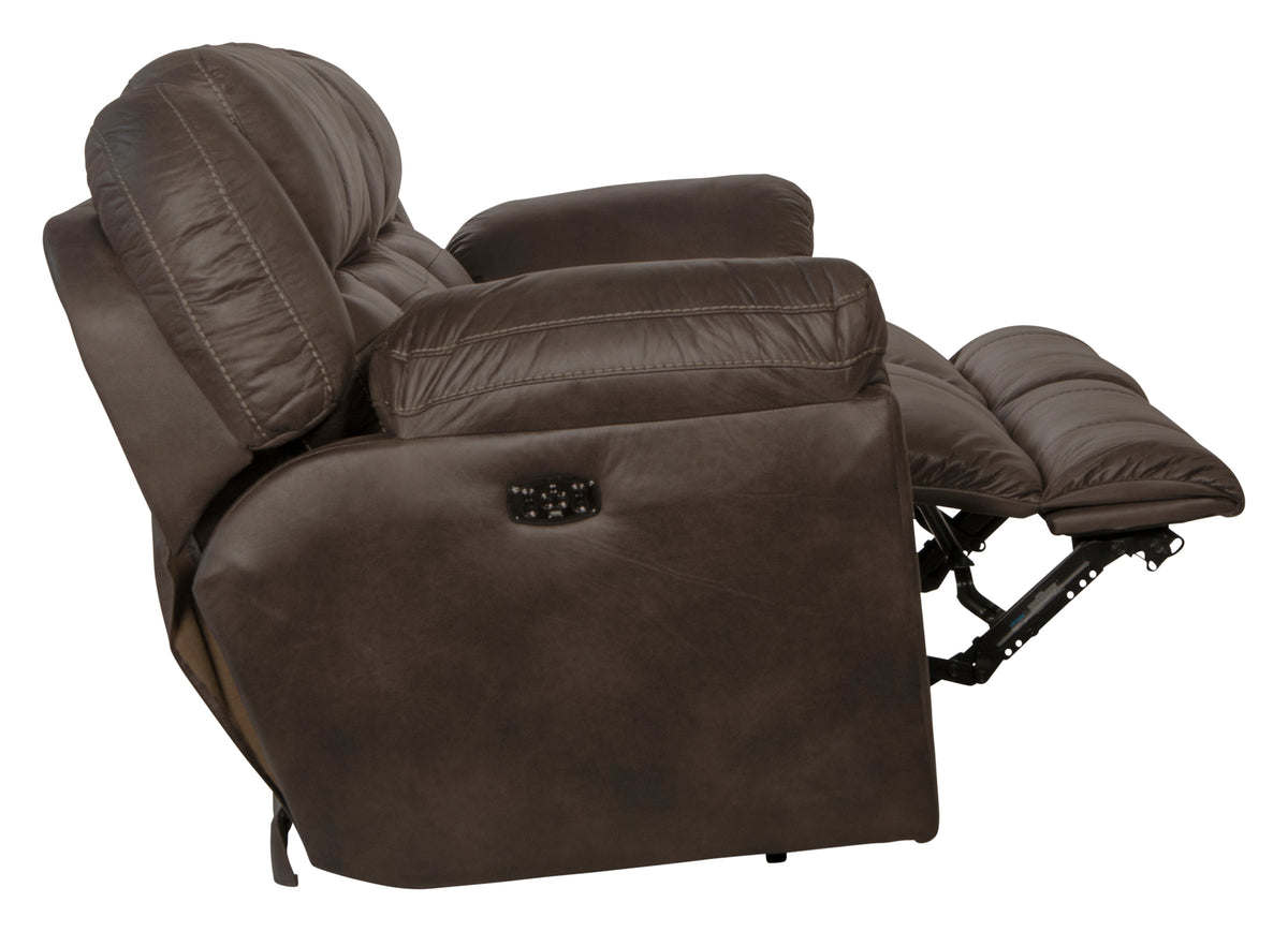 Ferrington - Power Headrest w/ Lumbar Power Lay Flat Reclining Sofa