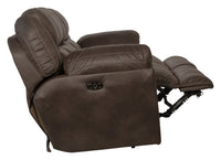 Ferrington - Power Headrest w/ Lumbar Power Lay Flat Reclining Sofa