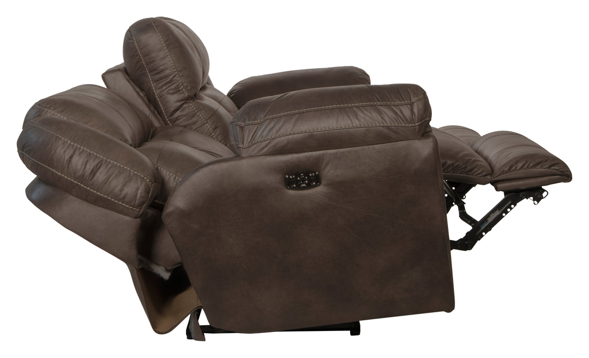 Ferrington - Power Headrest w/ Lumbar Power Lay Flat Reclining Sofa