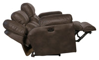 Ferrington - Power Headrest w/ Lumbar Power Lay Flat Reclining Sofa