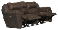 Ferrington - Power Headrest w/ Lumbar Power Lay Flat Reclining Sofa