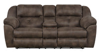 Ferrington - Power Headrest w/ Lumbar Power Lay Flat Reclining Loveseat