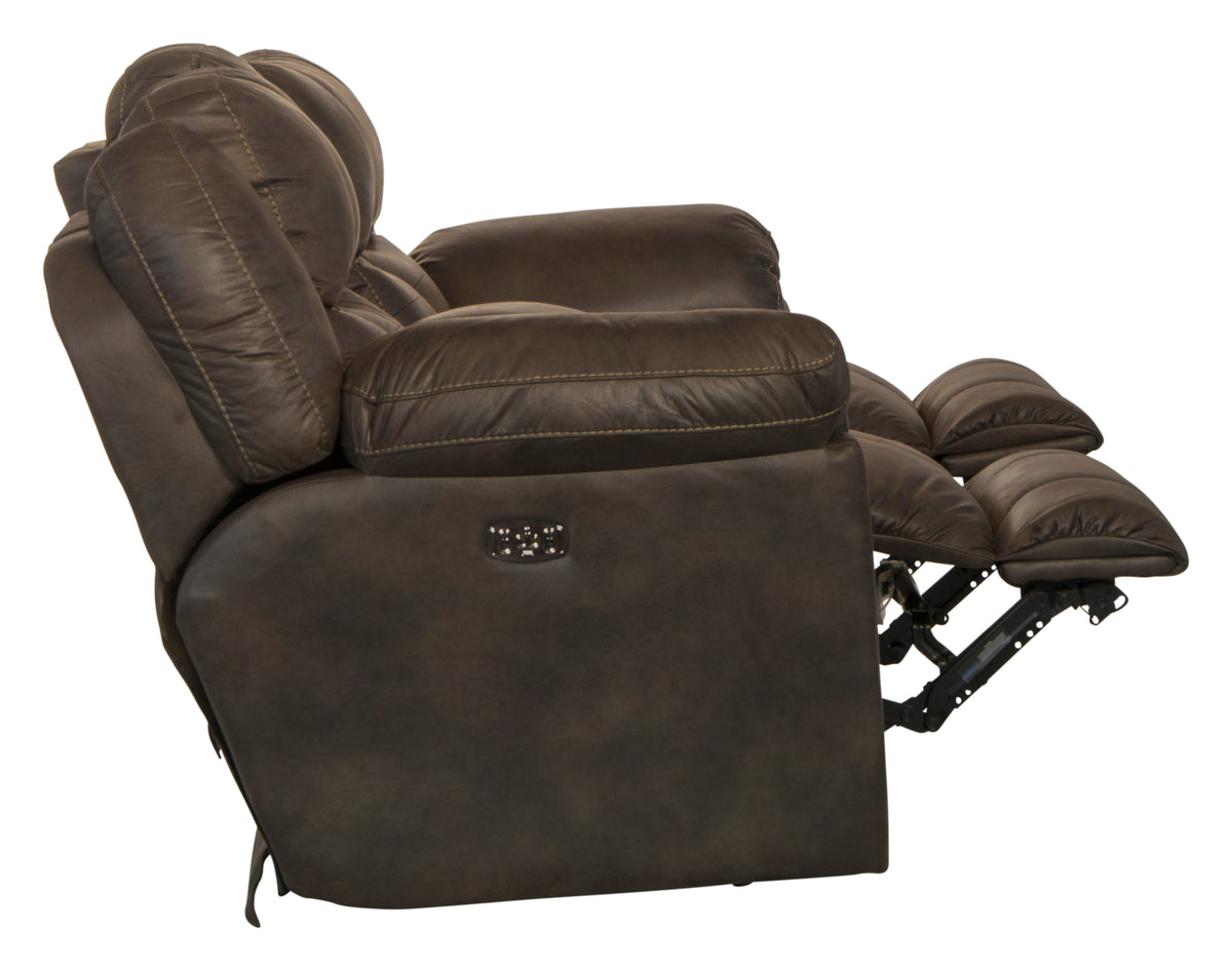Ferrington - Power Headrest w/ Lumbar Power Lay Flat Reclining Sofa