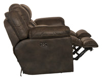 Ferrington - Power Headrest w/ Lumbar Power Lay Flat Reclining Sofa