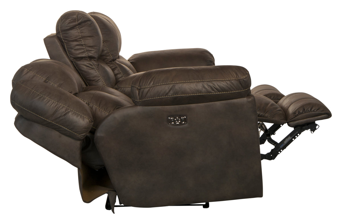 Ferrington - Power Headrest w/ Lumbar Power Lay Flat Reclining Sofa