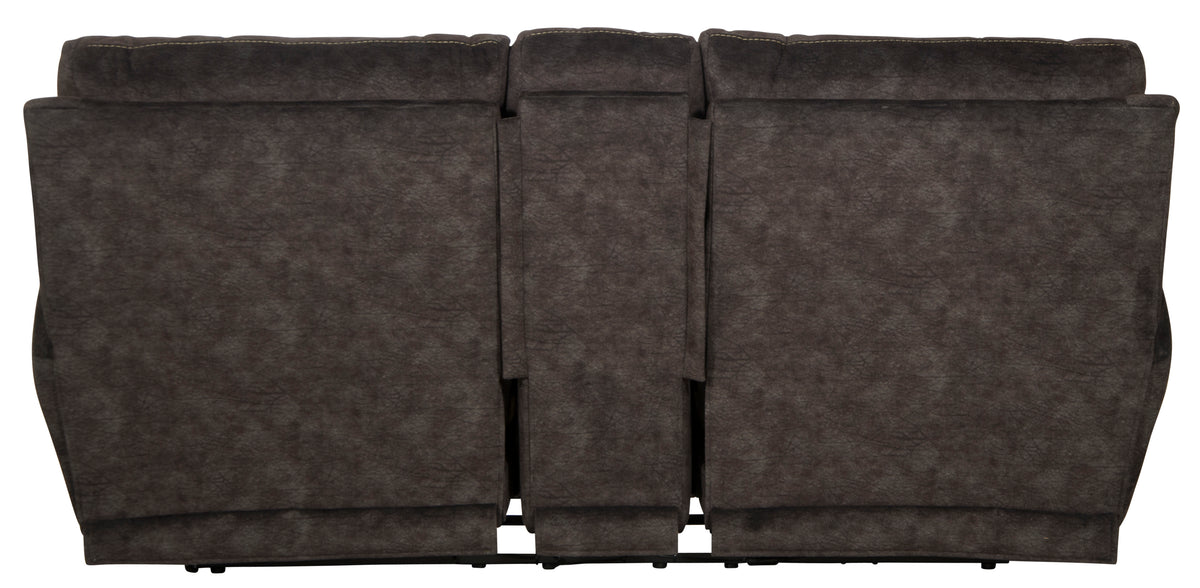 Sedona - Pwr Hdrst w/Lumbar Lay Flt Rcl Cnsl Loveseat w/Stg &amp; Cphldrs