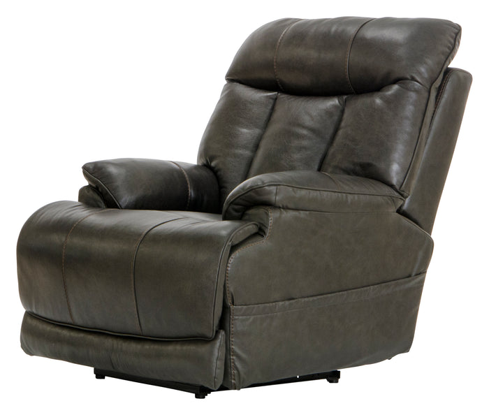 Naples - Pwr Headrest w/Lumbar Pwr Lay Flat Recliner w/Ext Ottoman