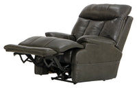 Naples - Pwr Headrest w/Lumbar Pwr Lay Flat Recliner w/Ext Ottoman