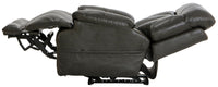 Naples - Pwr Headrest w/Lumbar Pwr Lay Flat Recliner w/Ext Ottoman