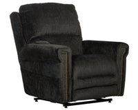 Warner - Power Headrest w/Lumbar Power Lay Flat Recliner
