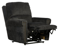 Warner - Power Headrest w/Lumbar Power Lay Flat Recliner