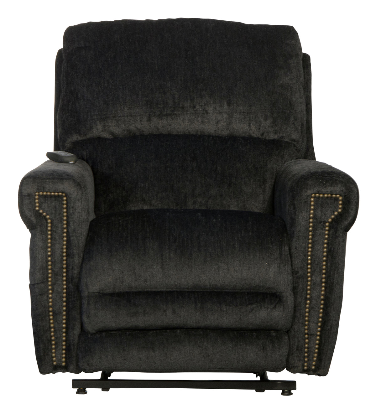 Warner - Power Headrest w/Lumbar Power Lay Flat Recliner
