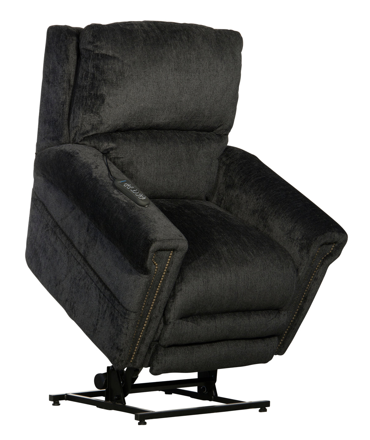 Warner - Power Headrest w/Lumbar Power Lay Flat Recliner