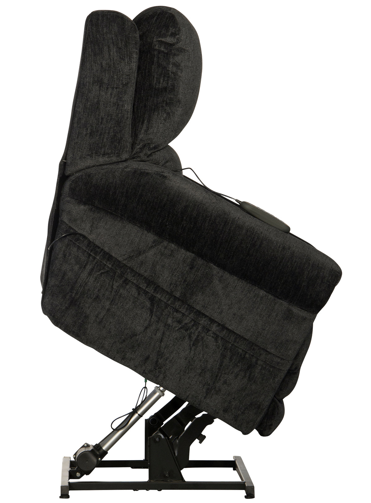 Warner - Power Headrest w/Lumbar Power Lay Flat Recliner