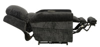 Warner - Power Headrest w/Lumbar Power Lay Flat Recliner