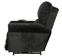 Warner - Power Headrest w/Lumbar Power Lay Flat Recliner