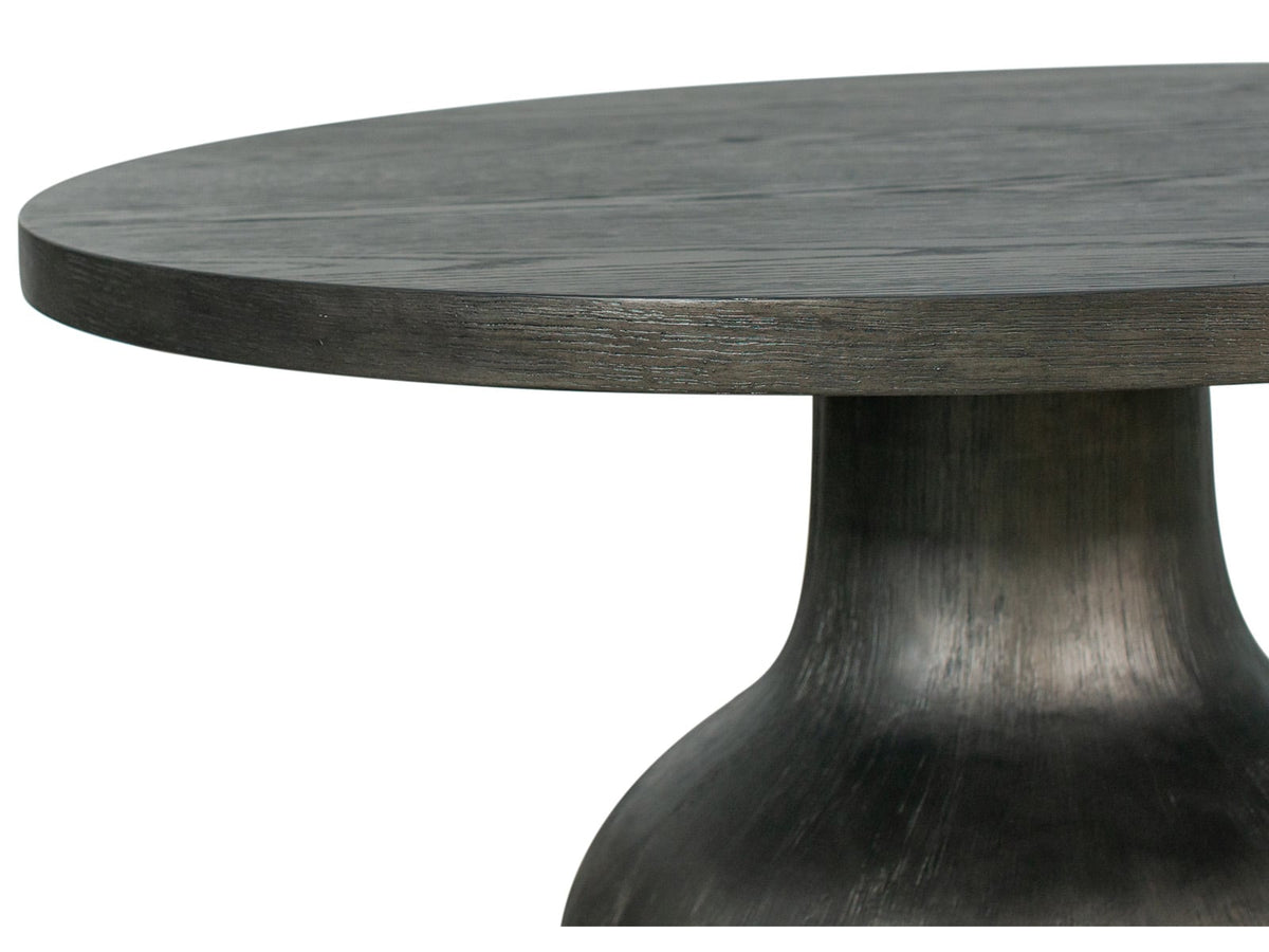 Magnussen Home Bosley Coffee Bean Round Cocktail Table With 2 Round End Table