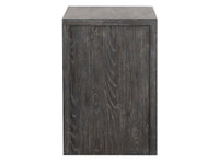 Magnussen Home Kinsley Black Heron Queen Panel Bed With Nightstand