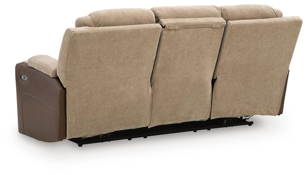 Mixed Motion Power Reclining Sofa