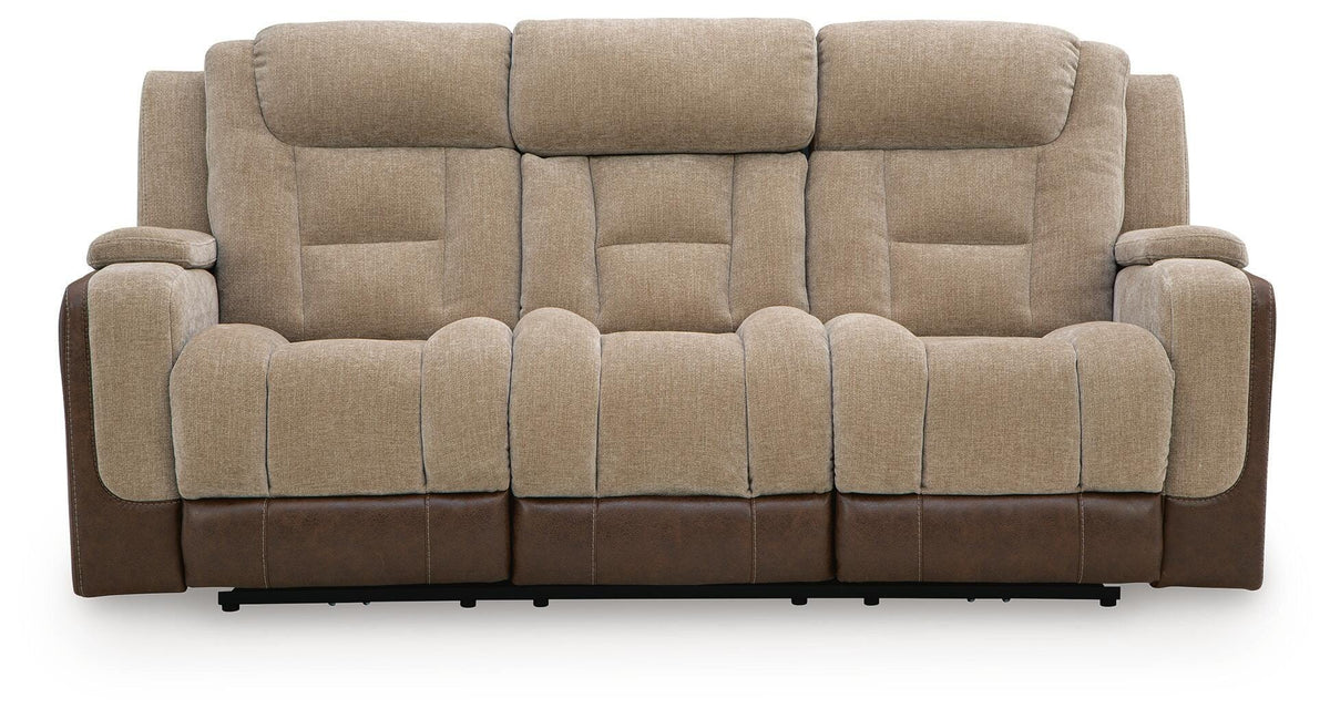 Mixed Motion Power Reclining Sofa