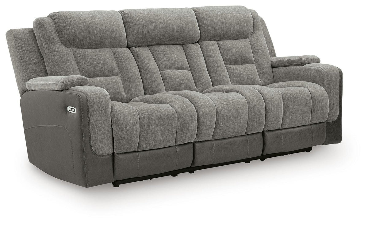 Mixed Motion Power Reclining Sofa