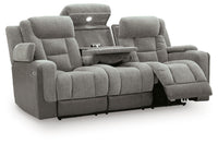 Mixed Motion Power Reclining Sofa