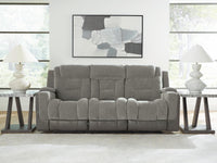 Mixed Motion Power Reclining Sofa