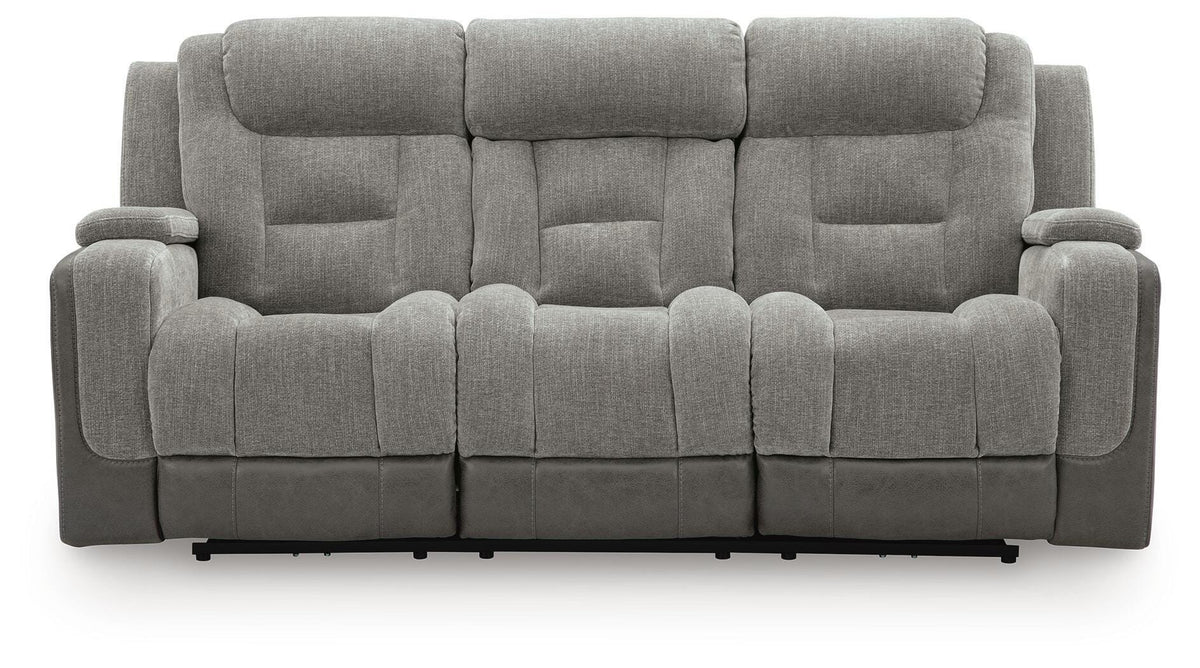 Mixed Motion Power Reclining Sofa