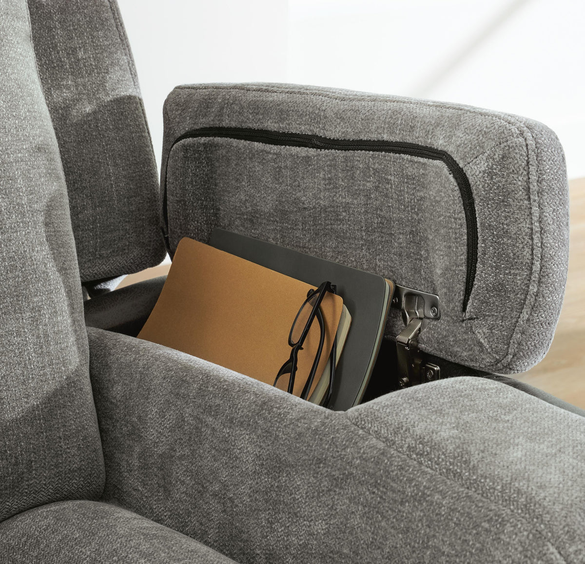 Mixed Motion Power Reclining Sofa