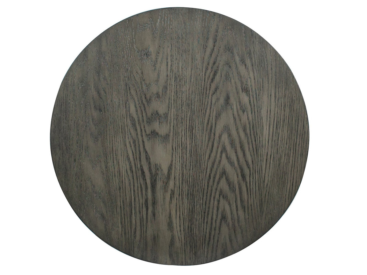 Magnussen Home Bosley Coffee Bean Round Cocktail Table With 2 Round End Table