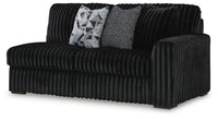 Midnight-Madness 2-Piece Sectional and Ottoman