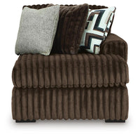 Midnight-Madness 2-Piece Sectional and Ottoman
