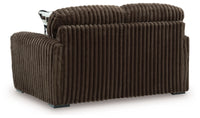 Midnight-Madness Loveseat, Oversized Chaise and Ottoman