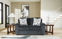 Midnight-Madness Sofa and Loveseat
