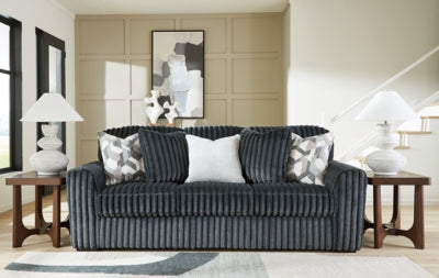 Midnight-Madness Sofa and Loveseat
