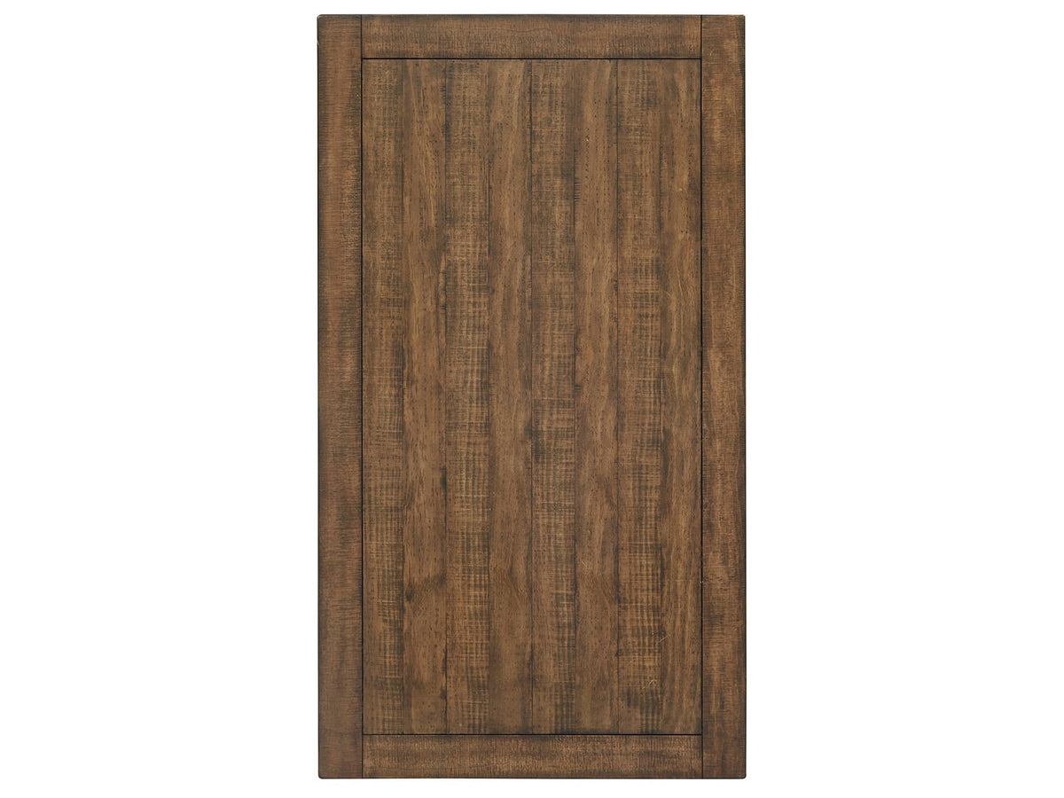 Magnussen Home Bay Creek Toasted Nutmeg Rectangular Cocktail Table With 2 Chairside End Table And Sofa Table